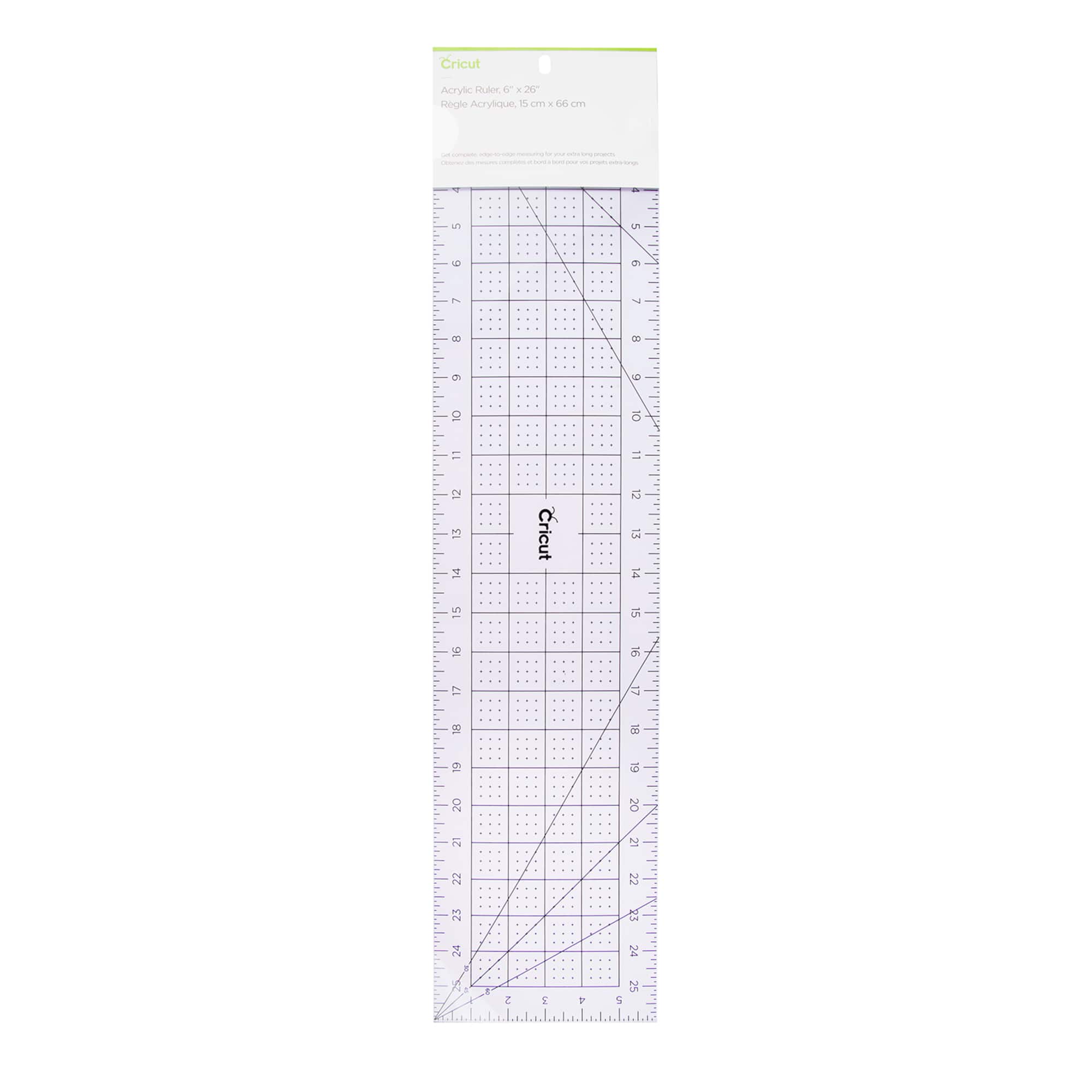 Cricut® Lilac Acrylic Ruler, 6" x 26"